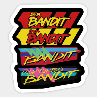 TYCO Bandit 9.6v Turbo RC Vintage 90s T-Shirt (no slogan) Sticker